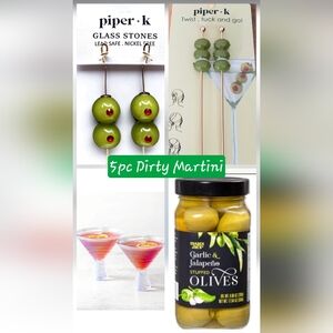5pc Dirty Martini Gift Set